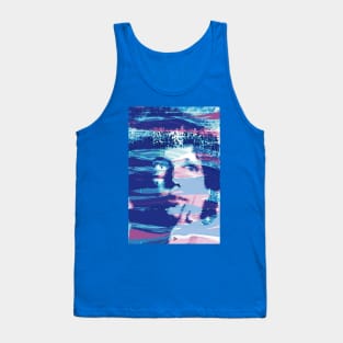 Aljandra Pizarnik - Blue Solitude Tank Top